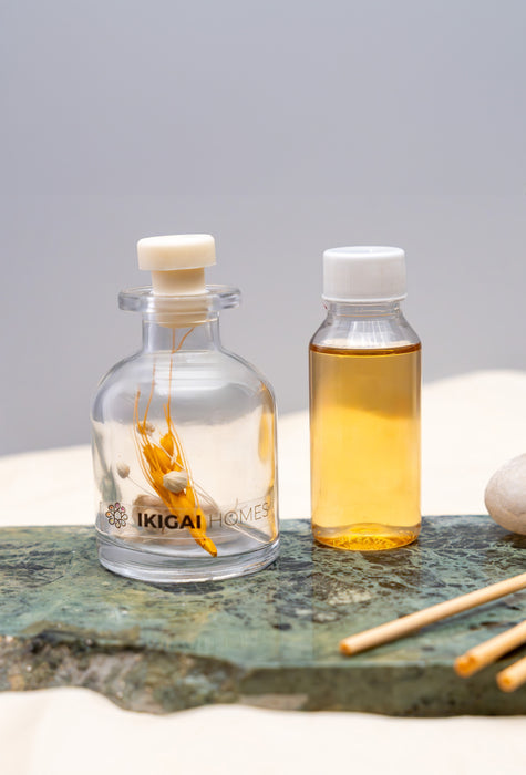 IKIGAI REED DIFFUSER - CYLINDRICAL BOTTLE (75ML)