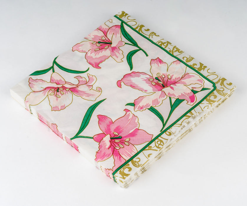 "BLUSH BLOSSOM" PAPER NAPKINS