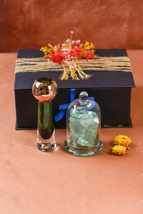 Vase and Liquidless Diffuser Set