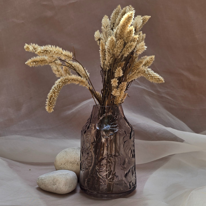 Leaf Print Vase