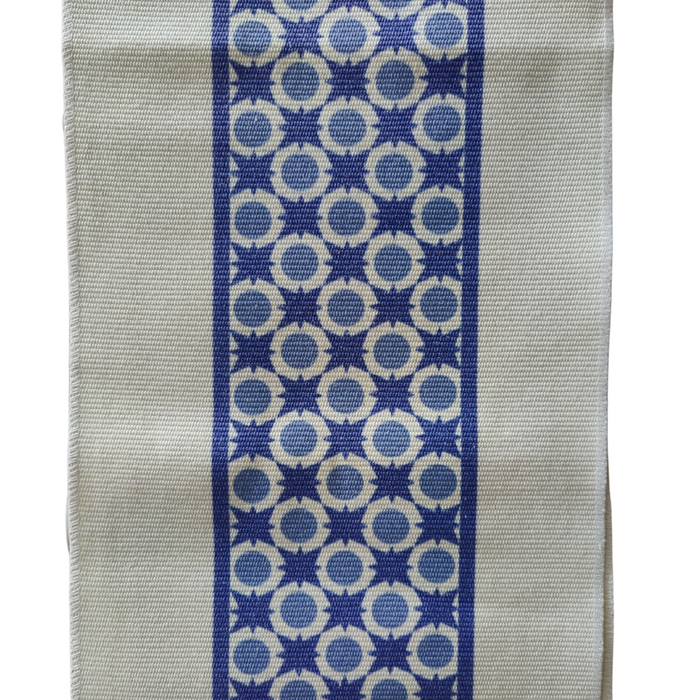 Blue geometric patterned Table Runner